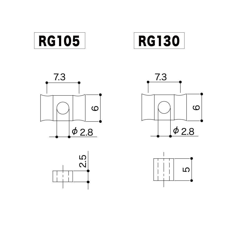 Gotoh String Retainer with Screw and Spacer (Tall or Short)