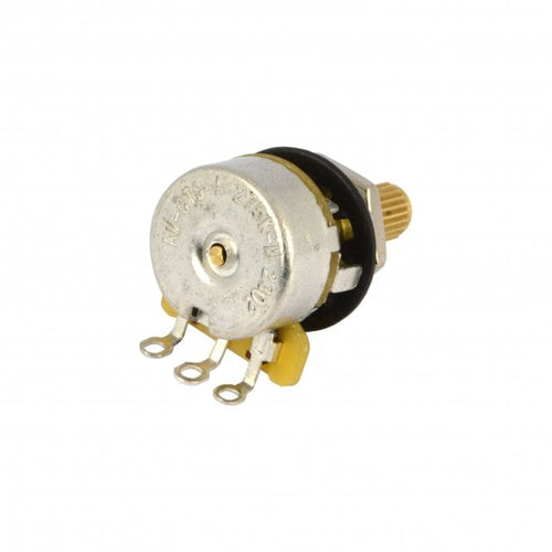 CTS Guitar Pot, 250k (275k) Mini Split Shaft Audio Taper Pot 9% Tolerance