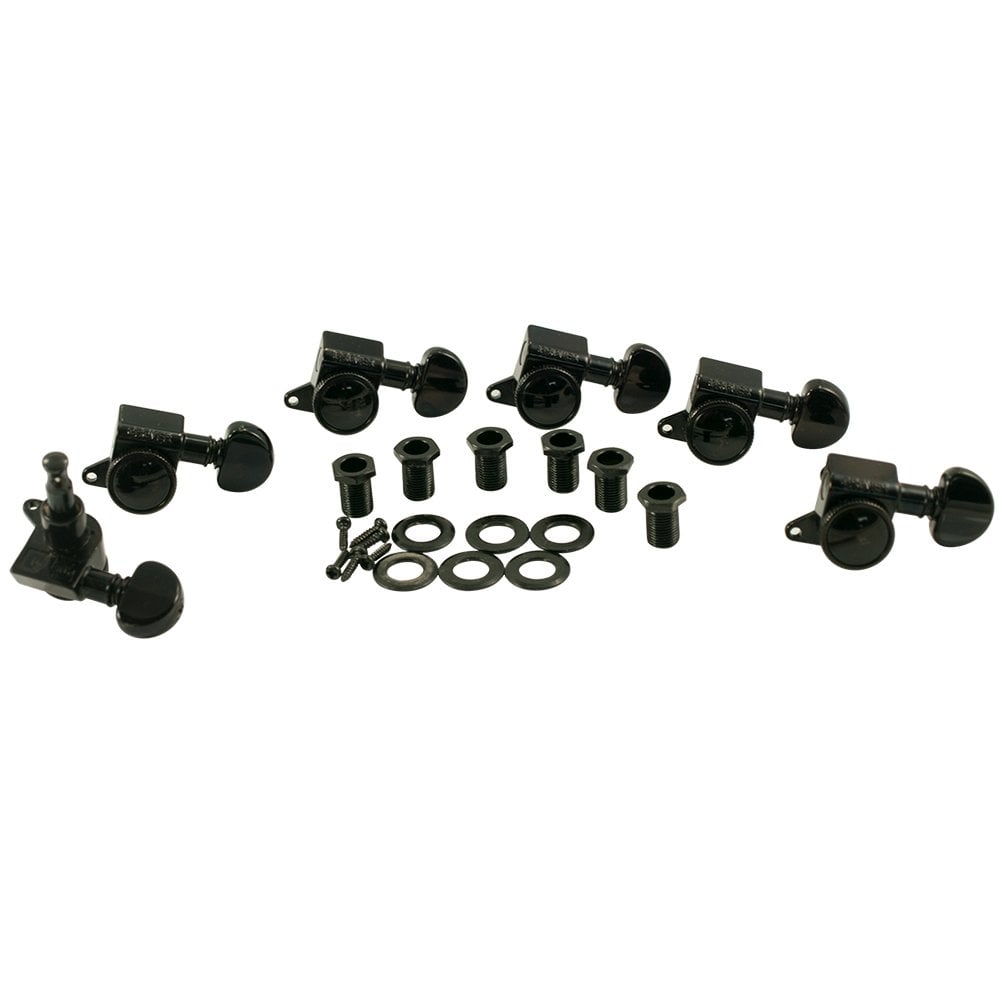 Grover Mini Roto-Grip 505 Locking Tuners 6 In Line 18:1 Gear Ratio