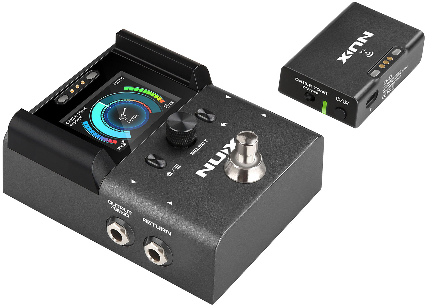 Nux B-8 Pedal Wireless System 2.4GHz