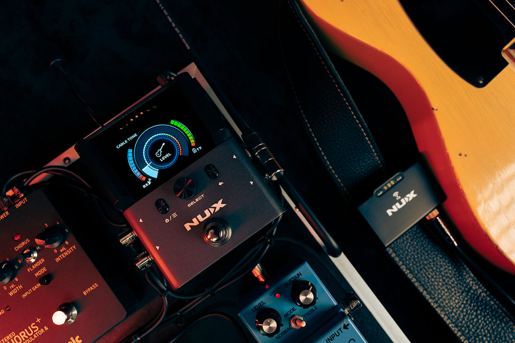 Nux B-8 Pedal Wireless System 2.4GHz
