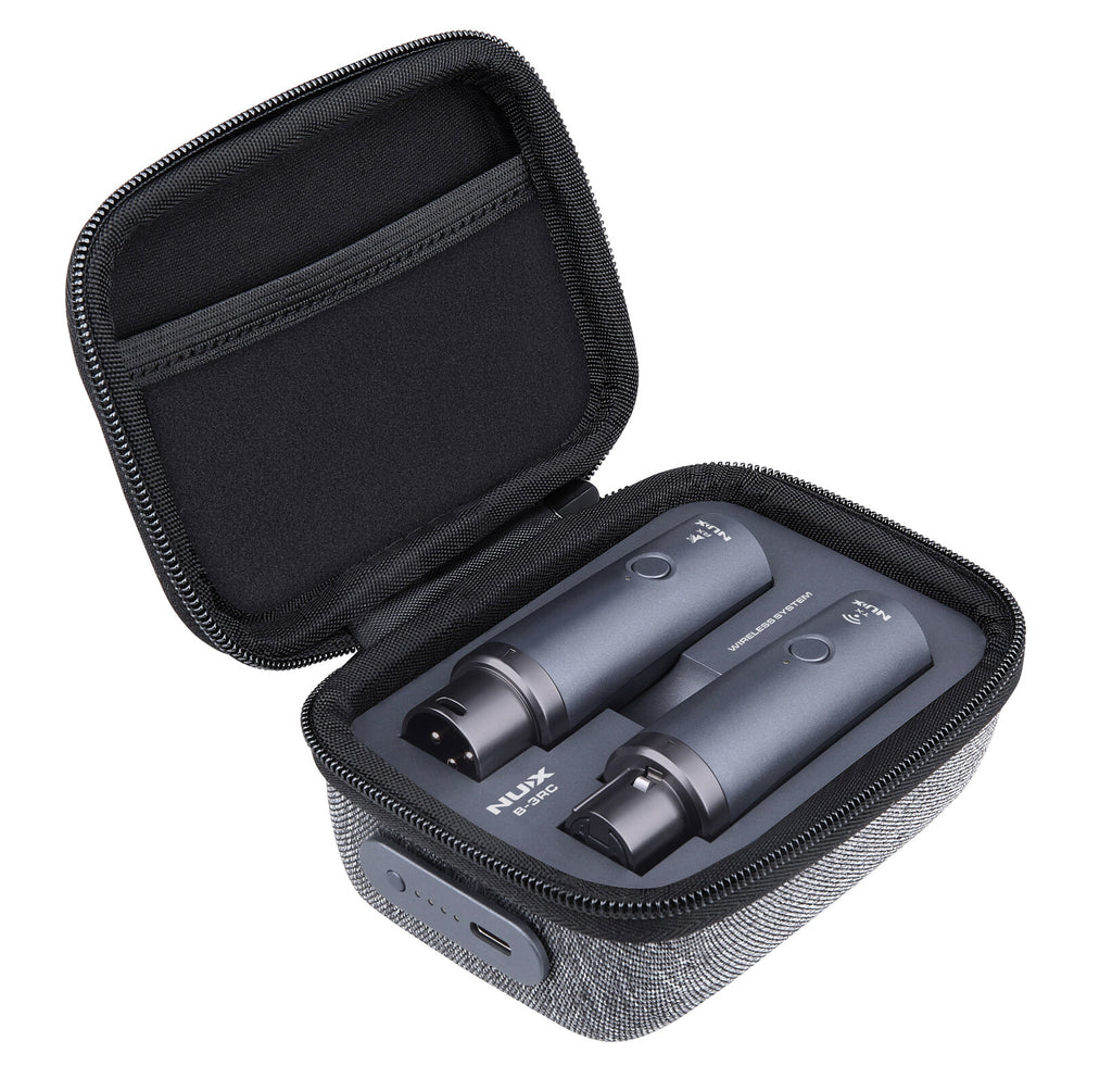 Nux B-3RC Rechargeable Wireless Microphone System 2.4GHz