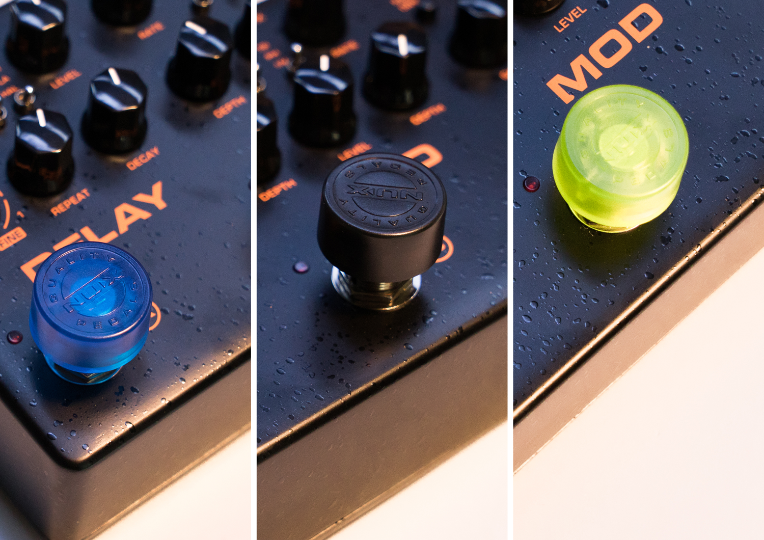Nux Pedal Toppers - Pack of 5 Colours