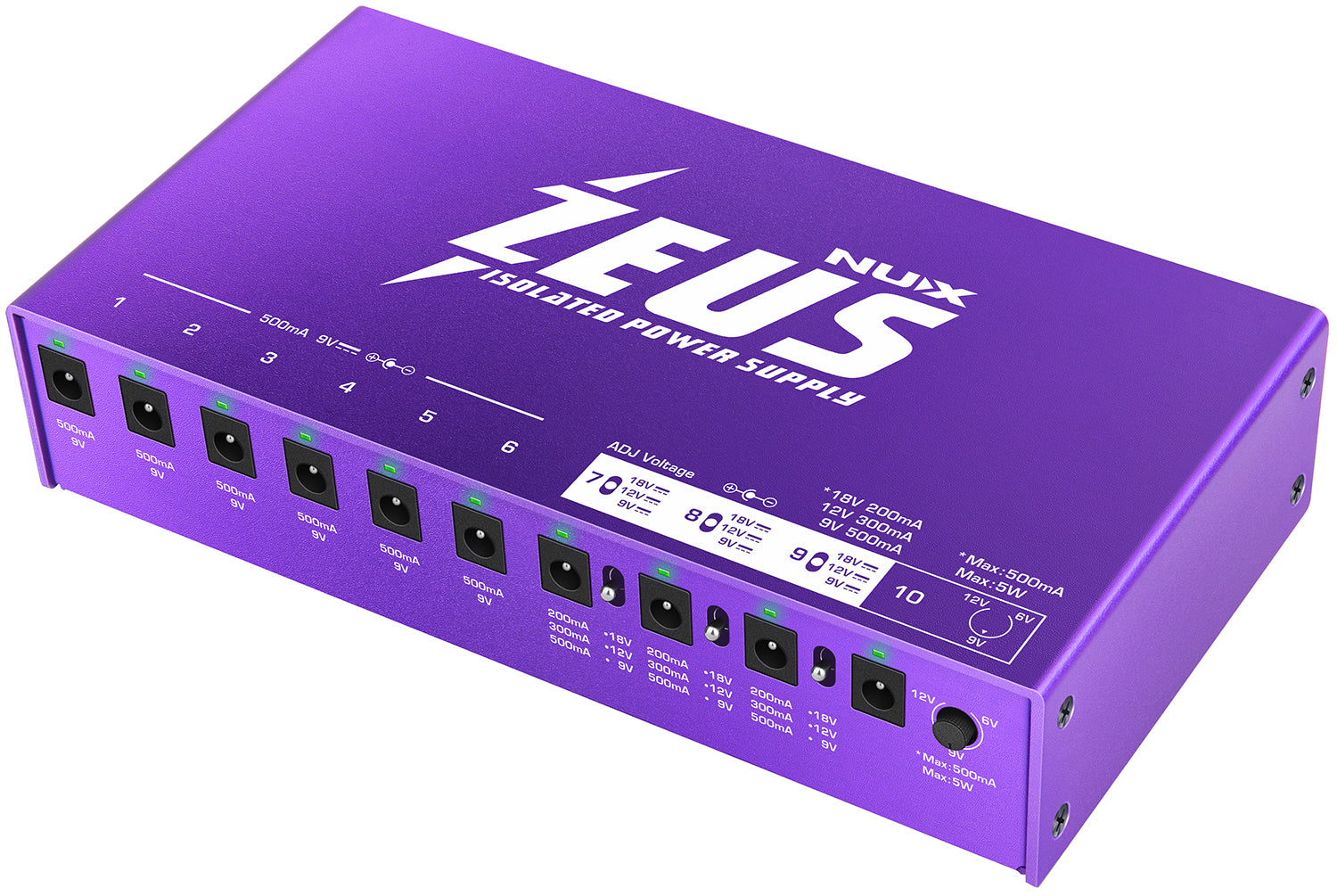 Nux Zeus Guitar Pedal Power Supply