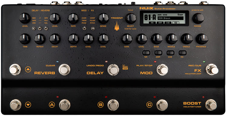 Nux Trident Integrated Amp Modeller and Multi-Effects