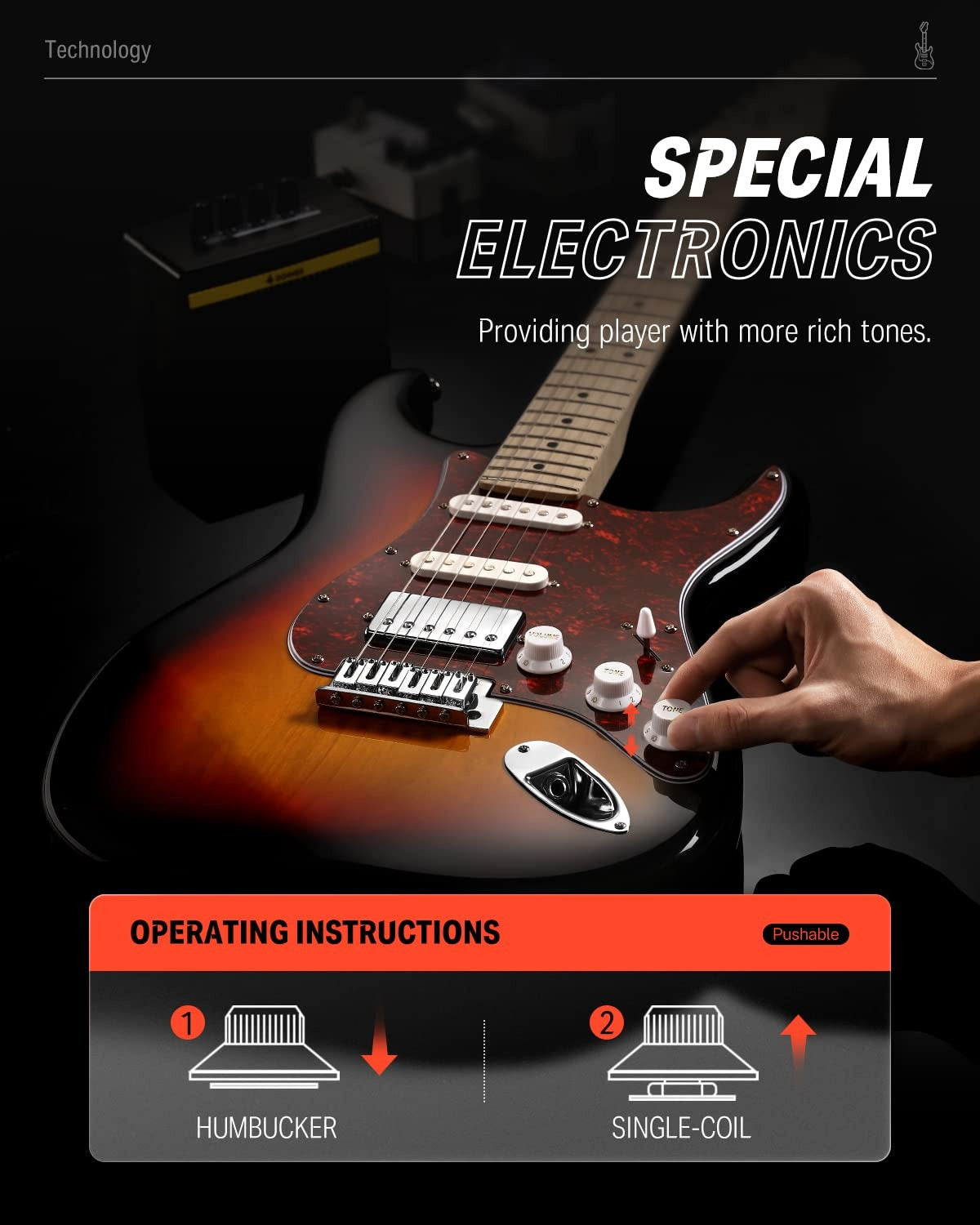 Donner DST-152 ST Electric Guitar Kit