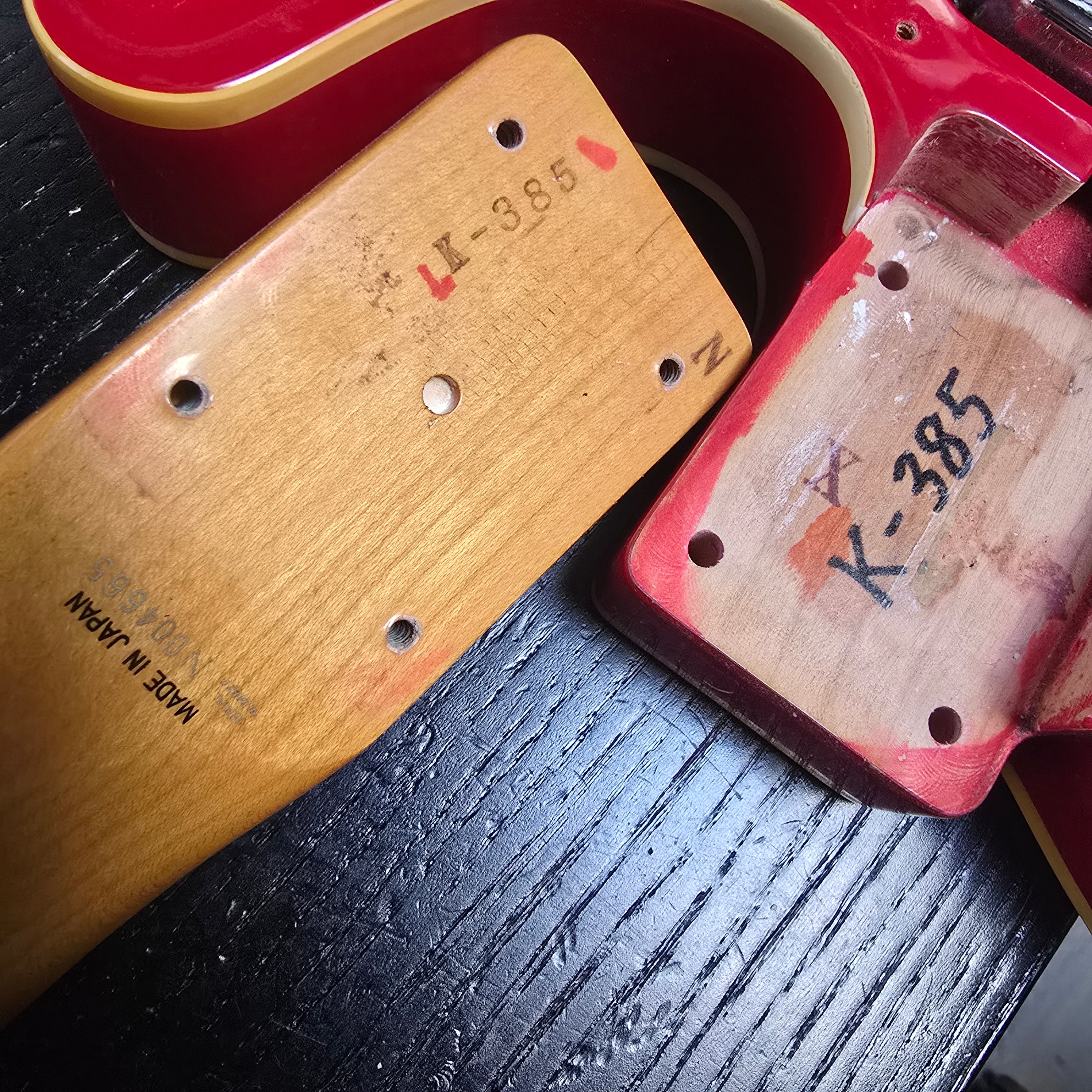 Fender TL-62 Telecaster Custom Reissue MIJ - 1992 - Fiesta Red
