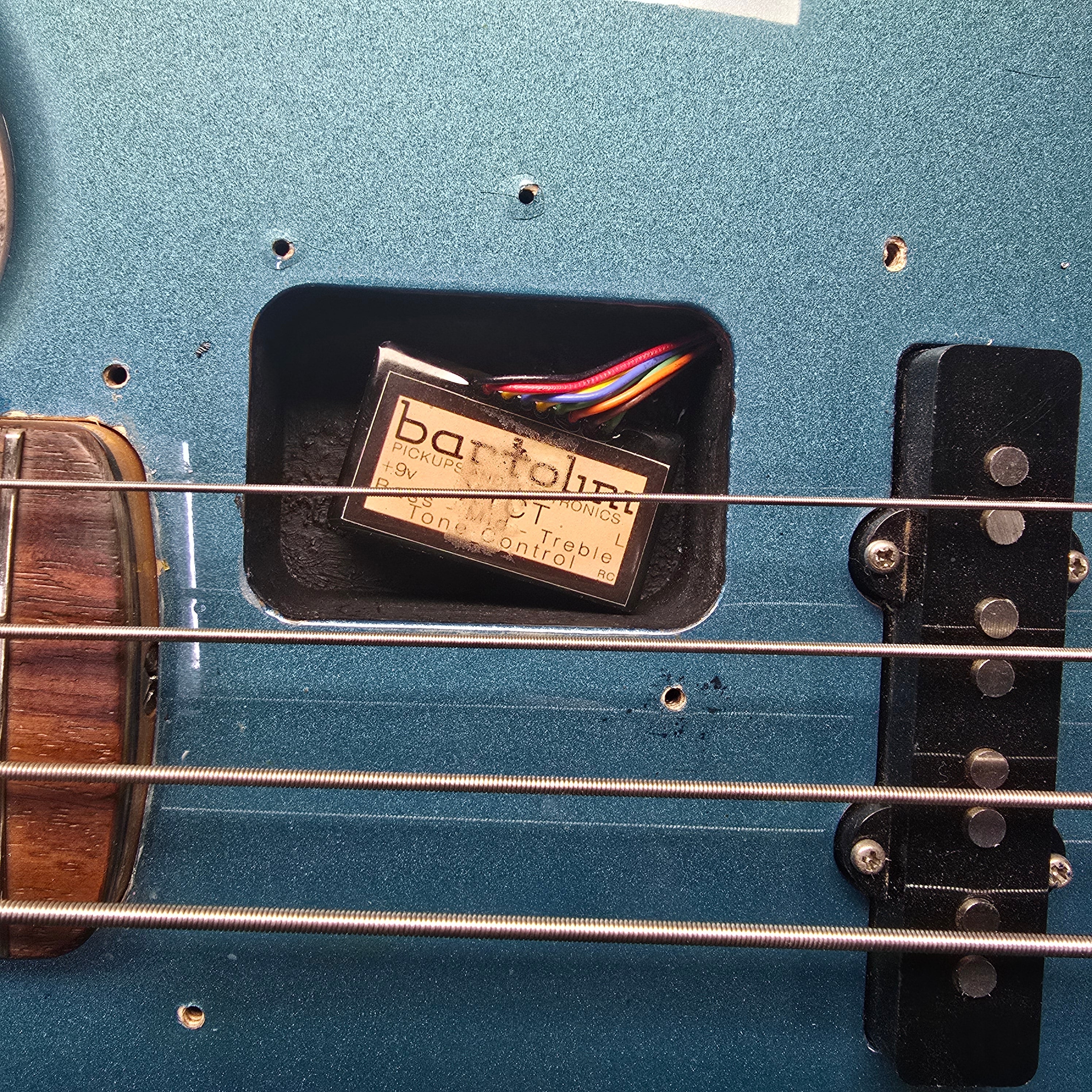 Fender JB-62 Jazz Bass Reissue CIJ - 1999/2002 - Ocean Turquoise Metallic