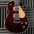 Gretsch G6228FM Players Edition Jet BT with V-Stoptail 2018 - Present - Dark Cherry Stain