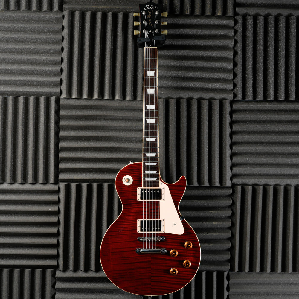 Tokai Vintage Series LS148F 2022 See-Through Dark Red