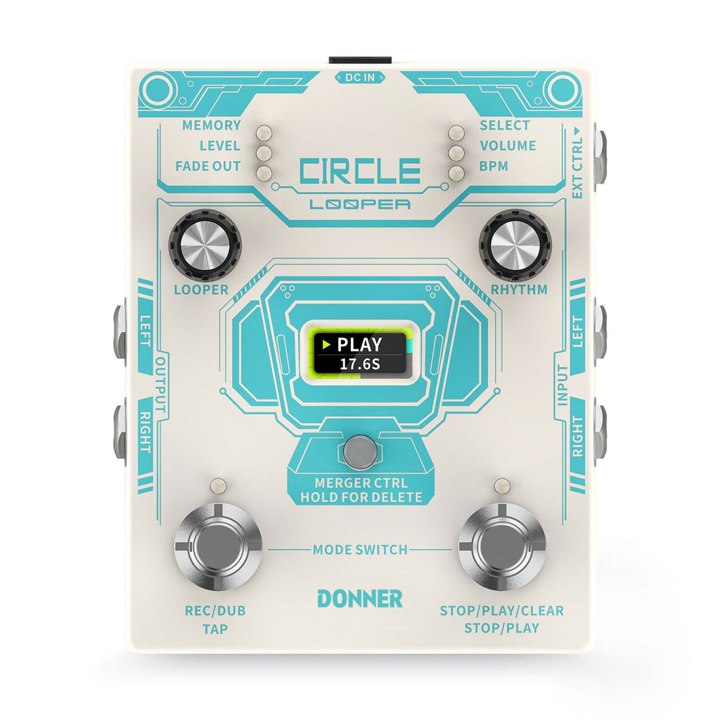 Donner Circle Looper Effect Pedal
