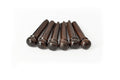 Hosco Rosewood Bridge Pins, Slotted - Bag of 6