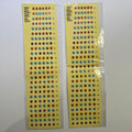 Musical Note Fret Sticker for Electric / Acoustic Guitar (2 sheets)