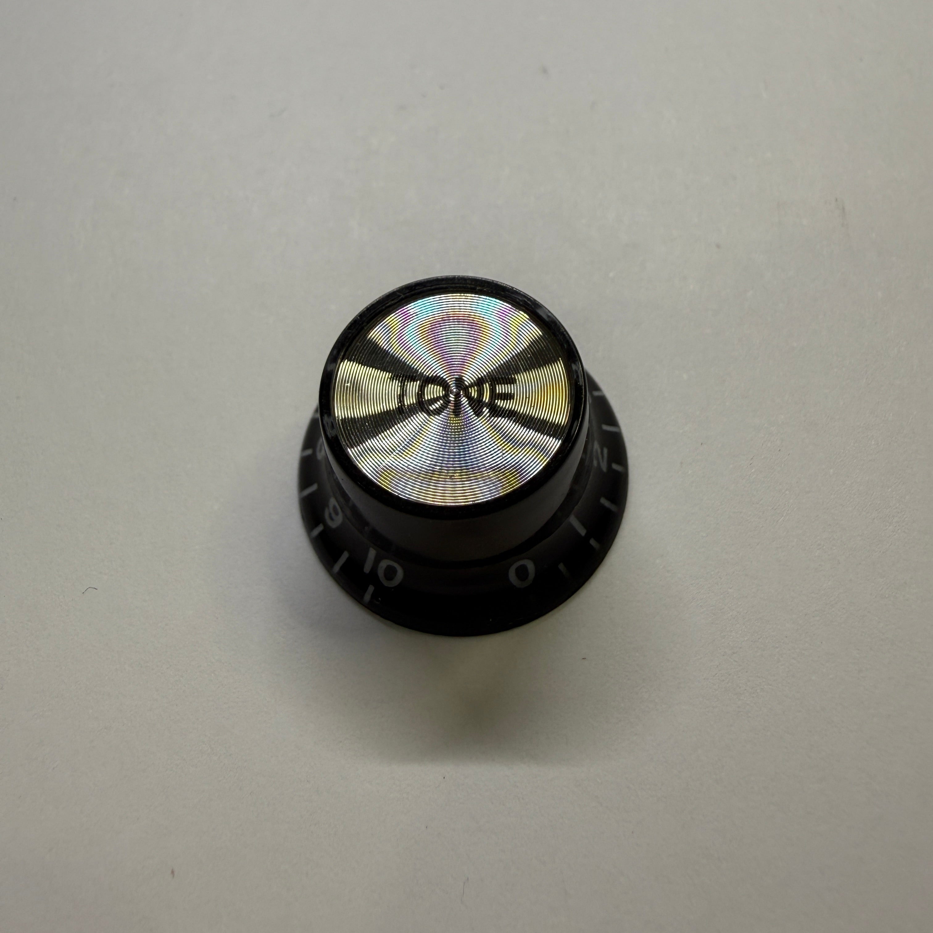 LP Style Guitar Knobs Set (4 pcs) For Split Shaft Pots 18 spline / 16 spline. Multi Shape and Colour