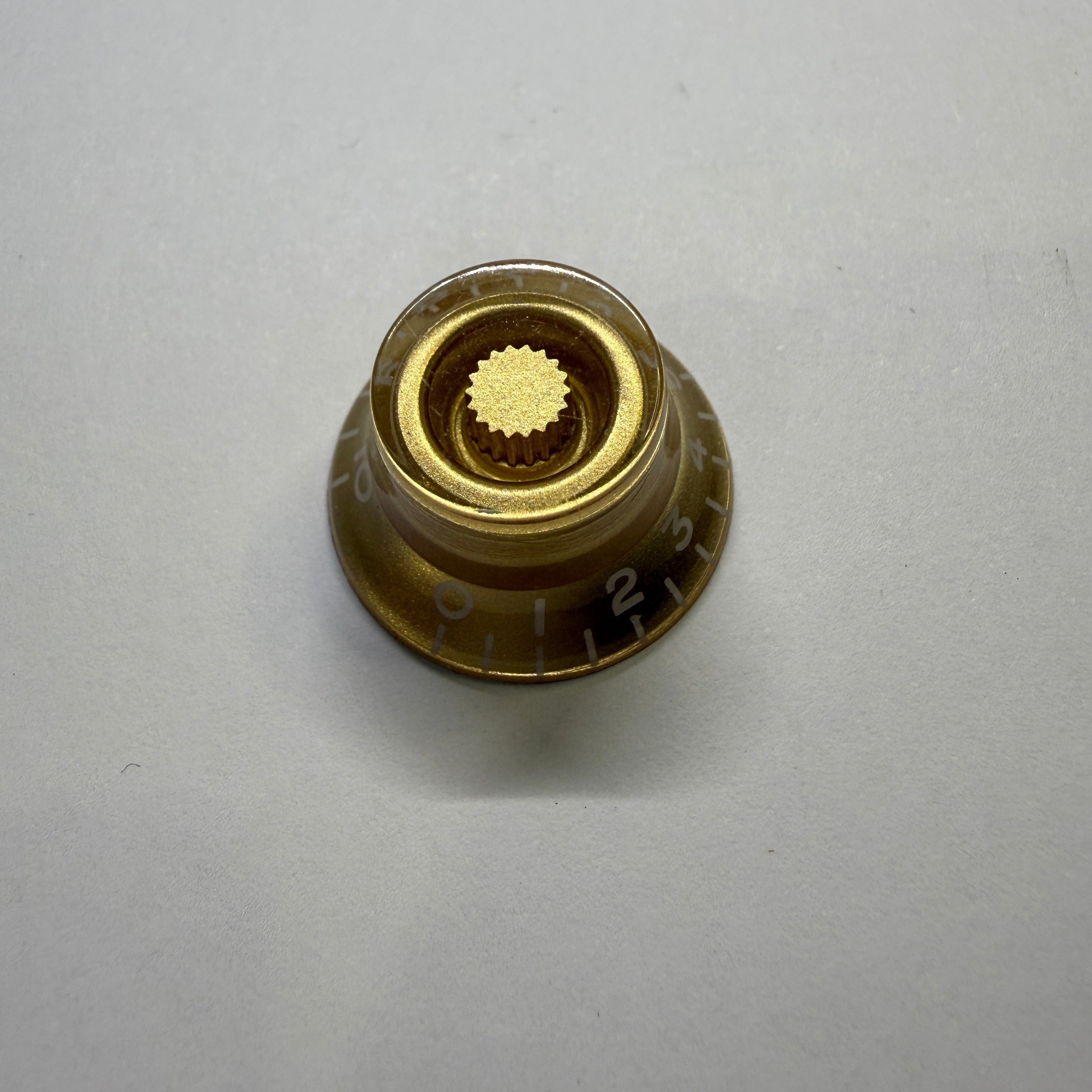 LP Style Guitar Knobs Set (4 pcs) For Split Shaft Pots 18 spline / 16 spline. Multi Shape and Colour