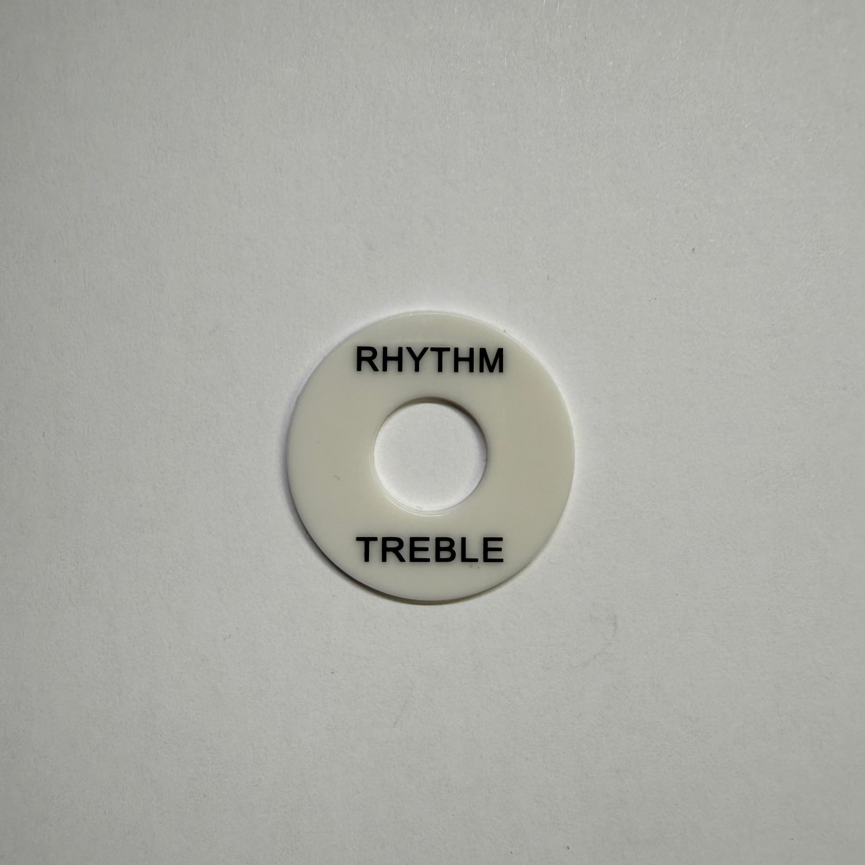 Rhythm / Treble Switch Plate (Selector Ring) for LP Style Guitar