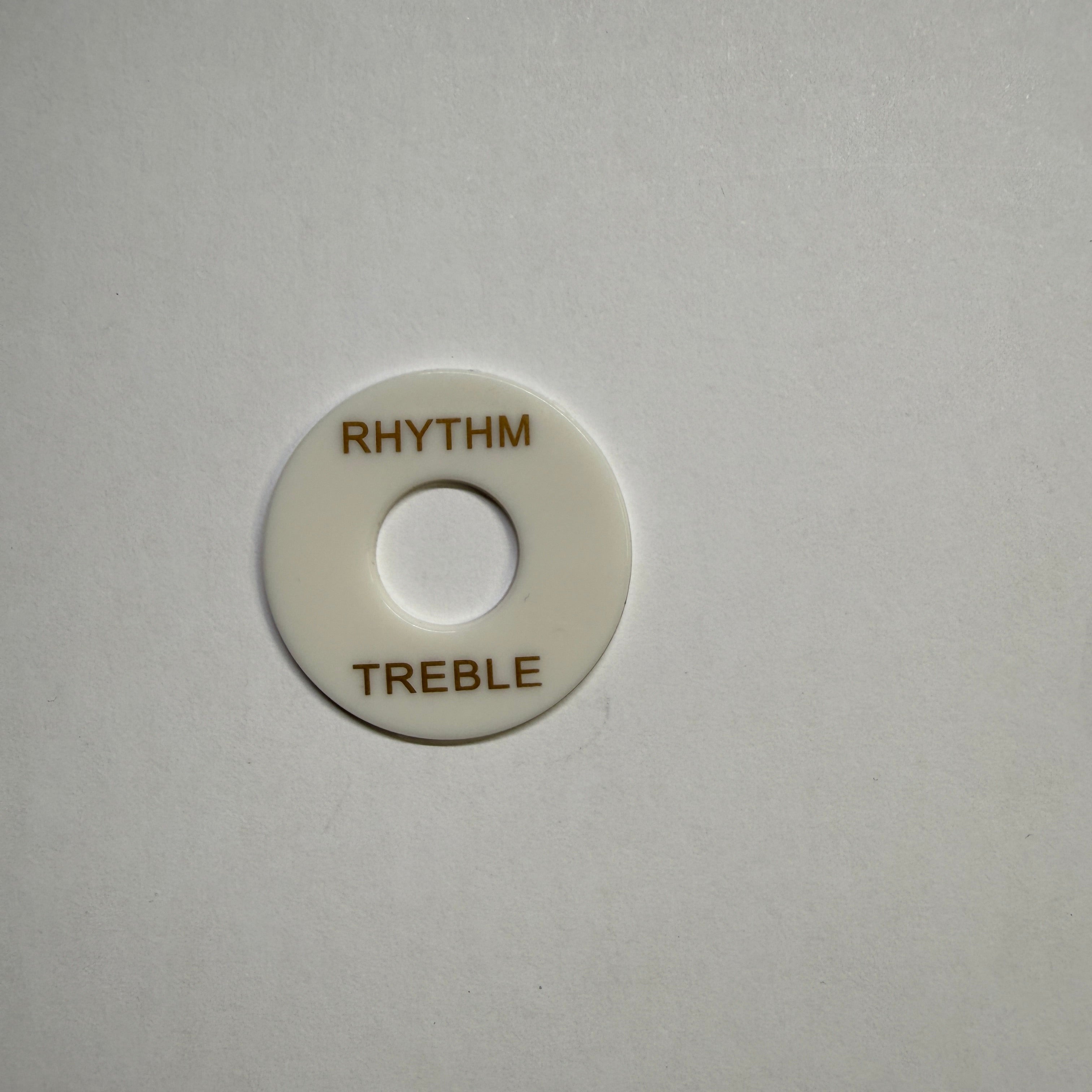 Rhythm / Treble Switch Plate (Selector Ring) for LP Style Guitar