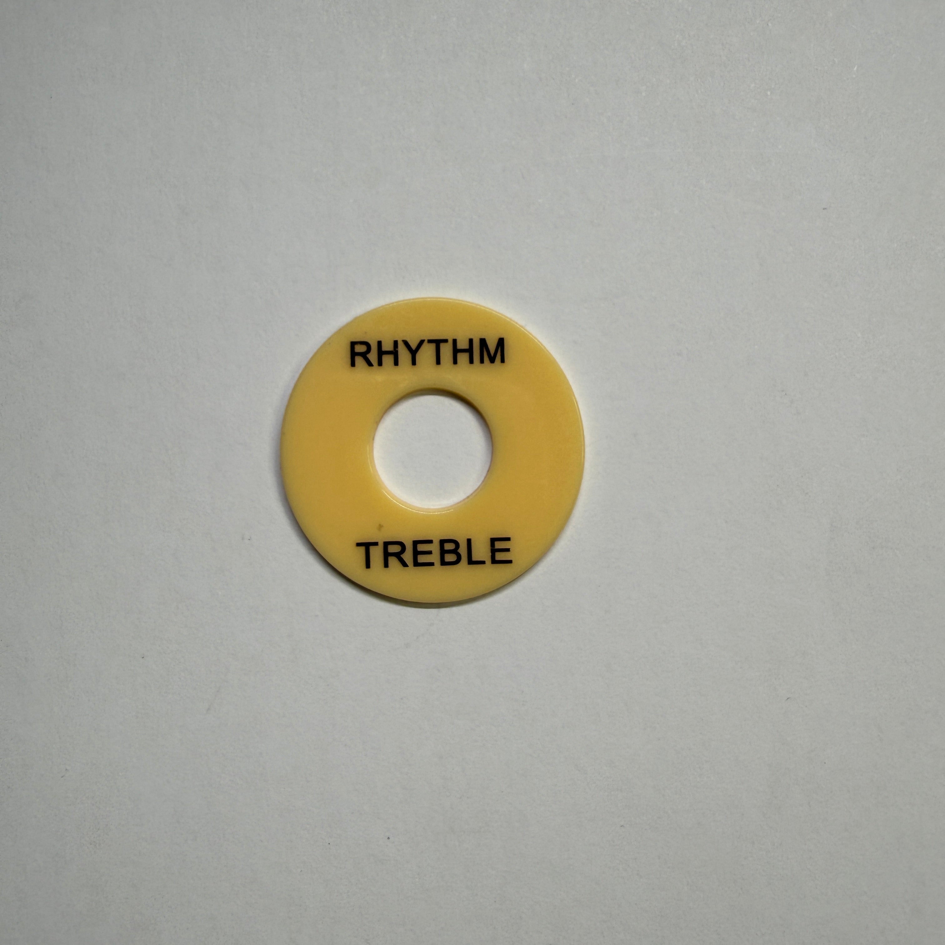 Rhythm / Treble Switch Plate (Selector Ring) for LP Style Guitar