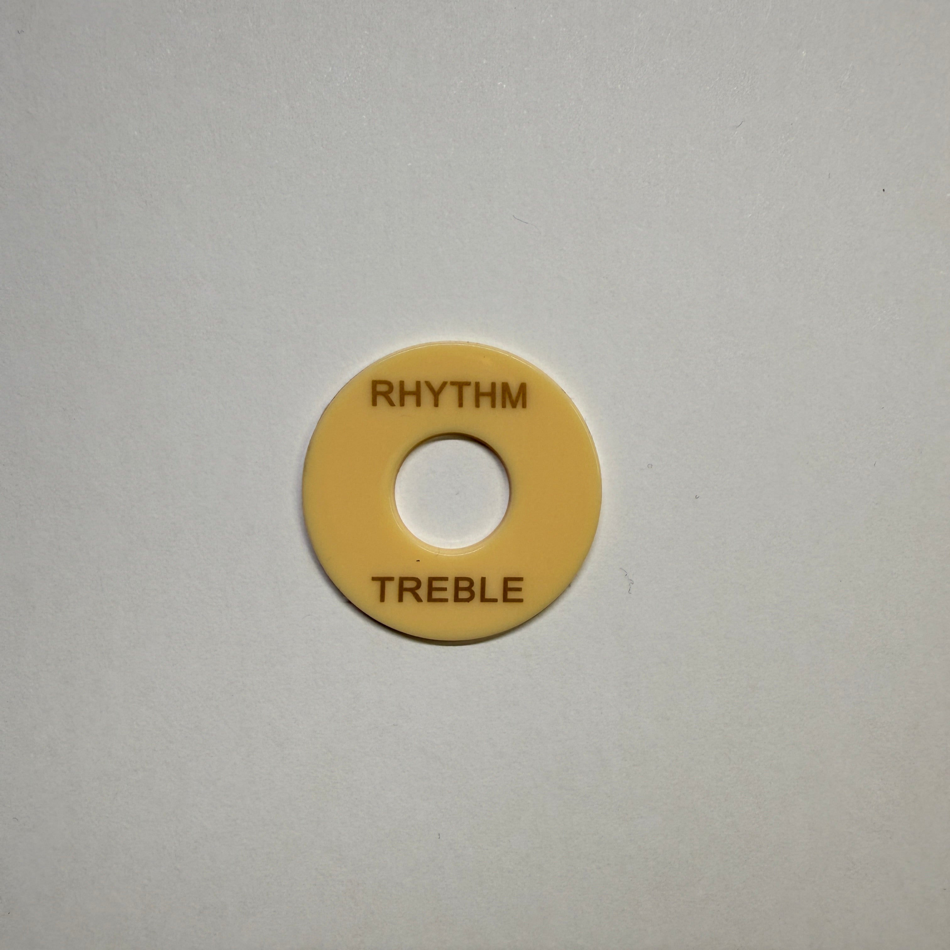 Rhythm / Treble Switch Plate (Selector Ring) for LP Style Guitar