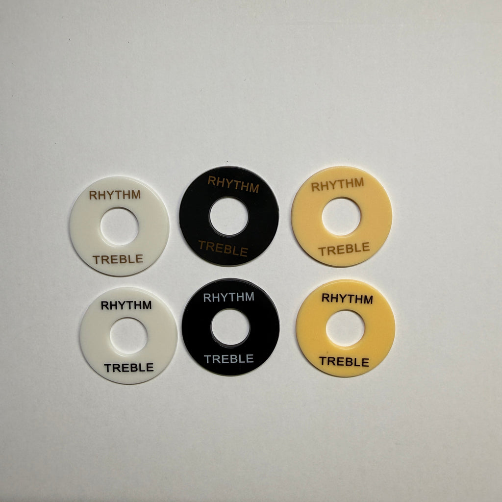 Rhythm / Treble Switch Plate (Selector Ring) for LP Style Guitar