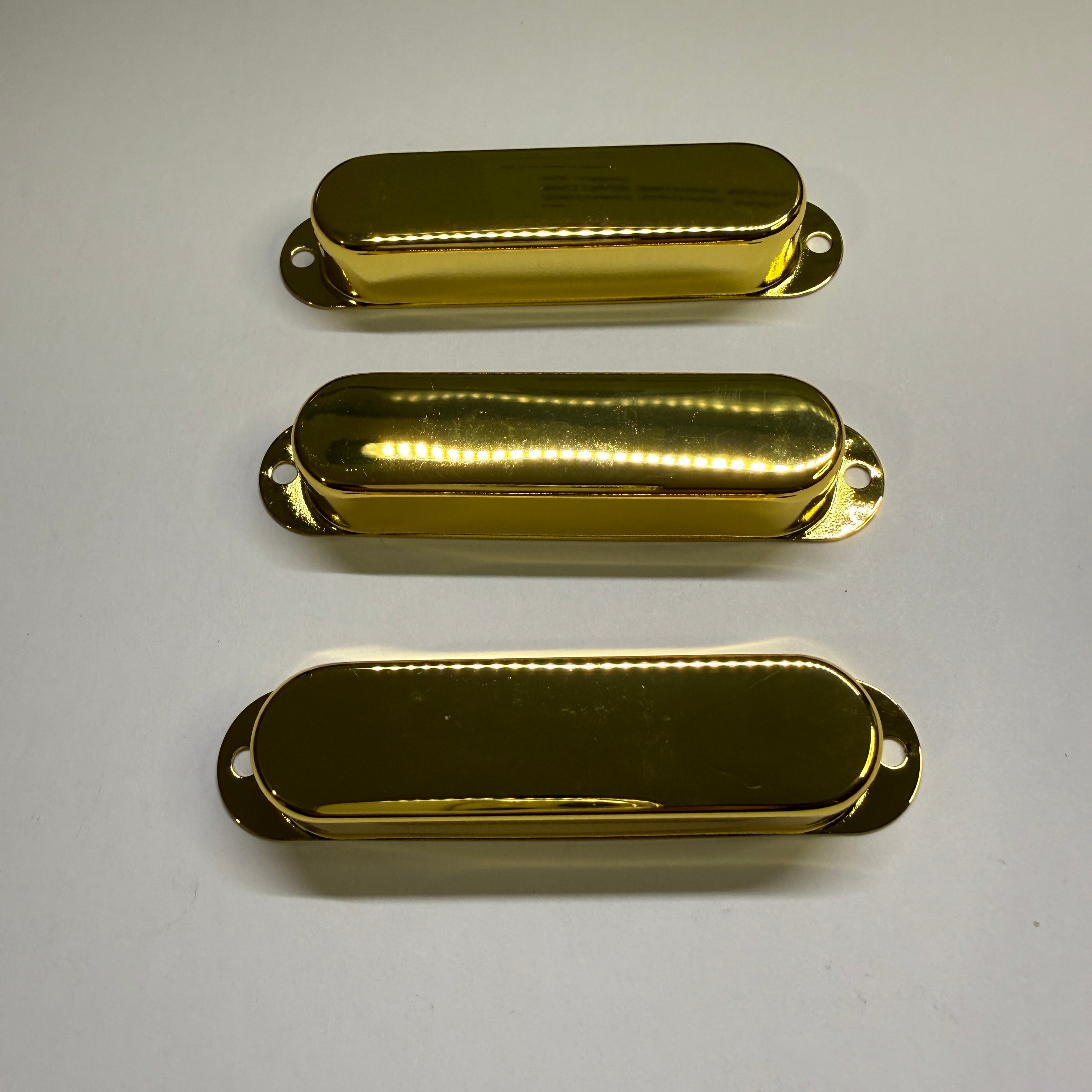 Brass Single Coil Pickup Cover (High Grade Brass)
