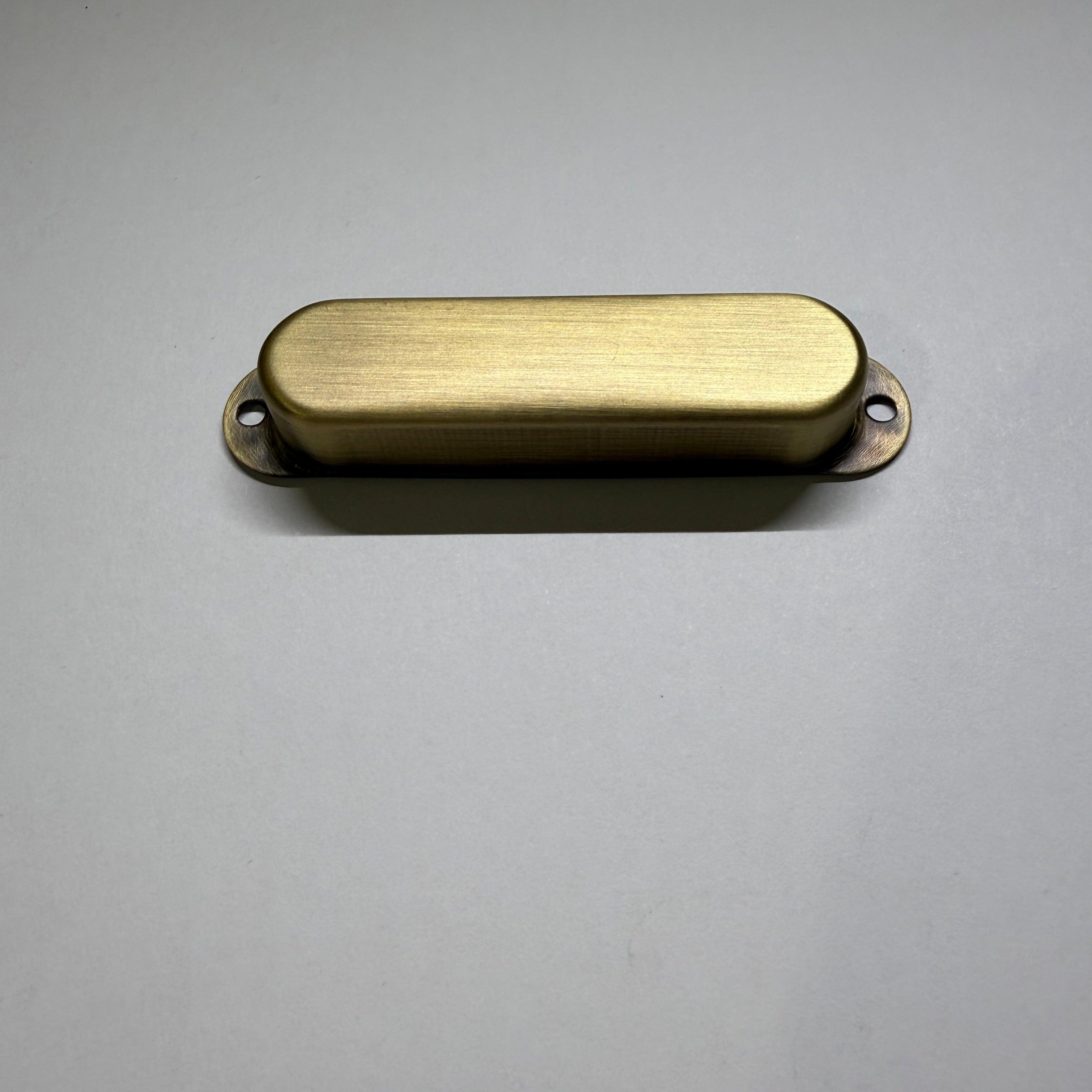 Brass Single Coil Pickup Cover (High Grade Brass)