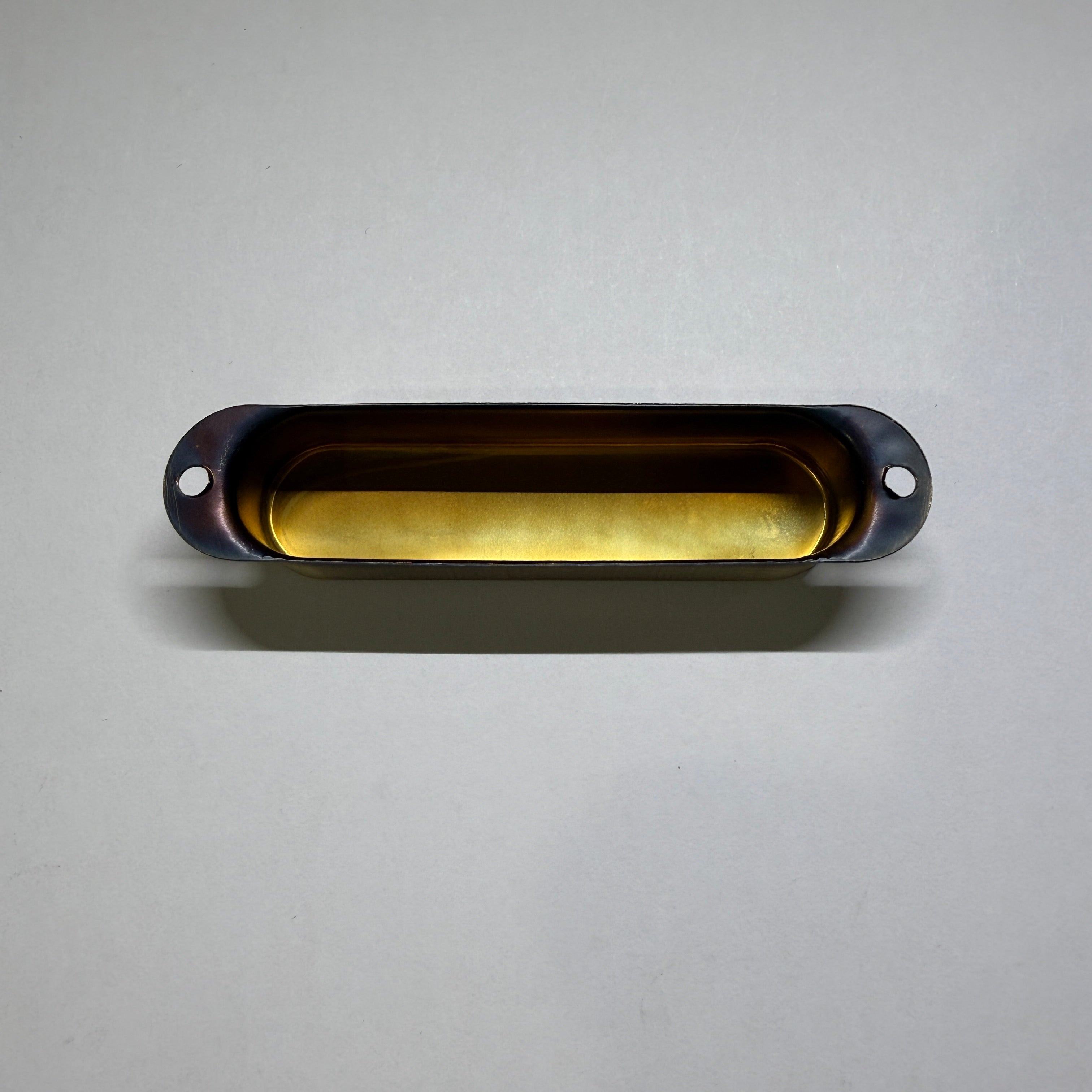 Brass Single Coil Pickup Cover (High Grade Brass)