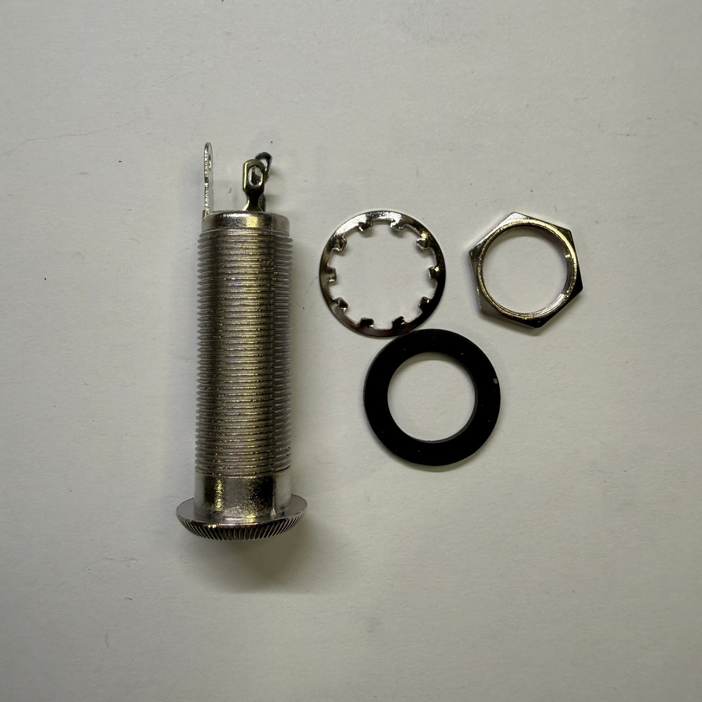 Stereo / Mono Barrel Jack Socket (6.35mm / 1/4 inch)for Electric Guitar Bass