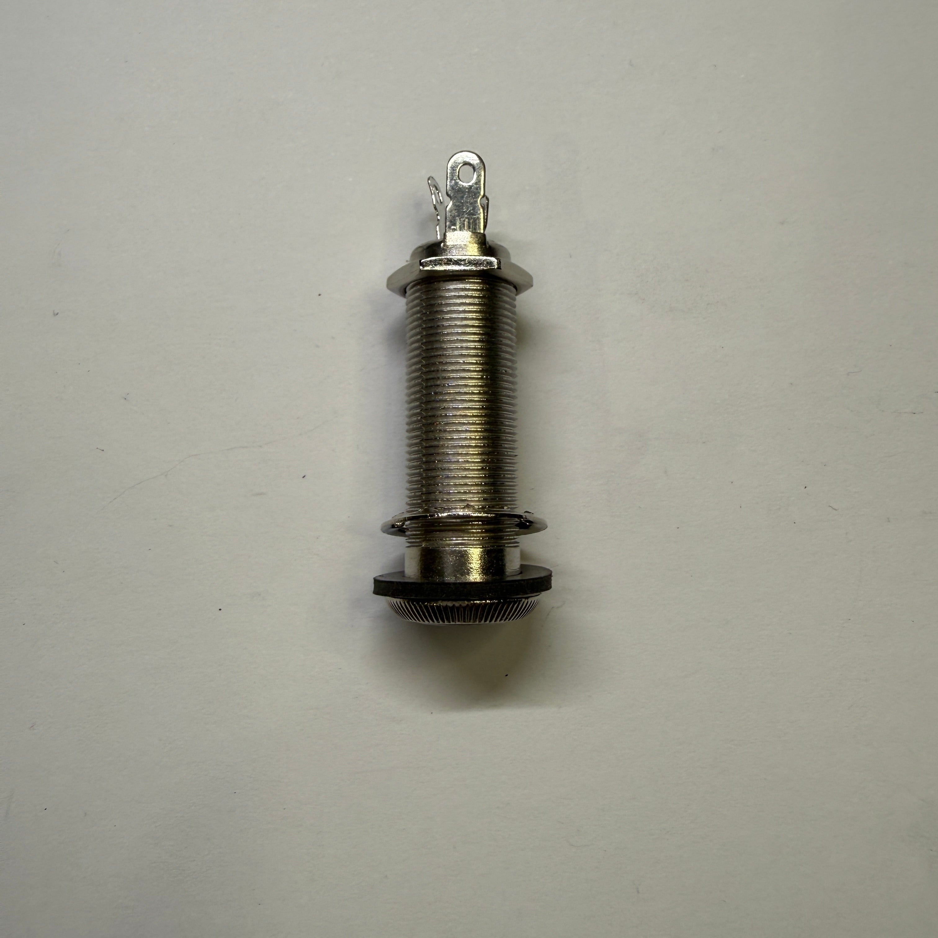 Stereo / Mono Barrel Jack Socket (6.35mm / 1/4 inch)for Electric Guitar Bass