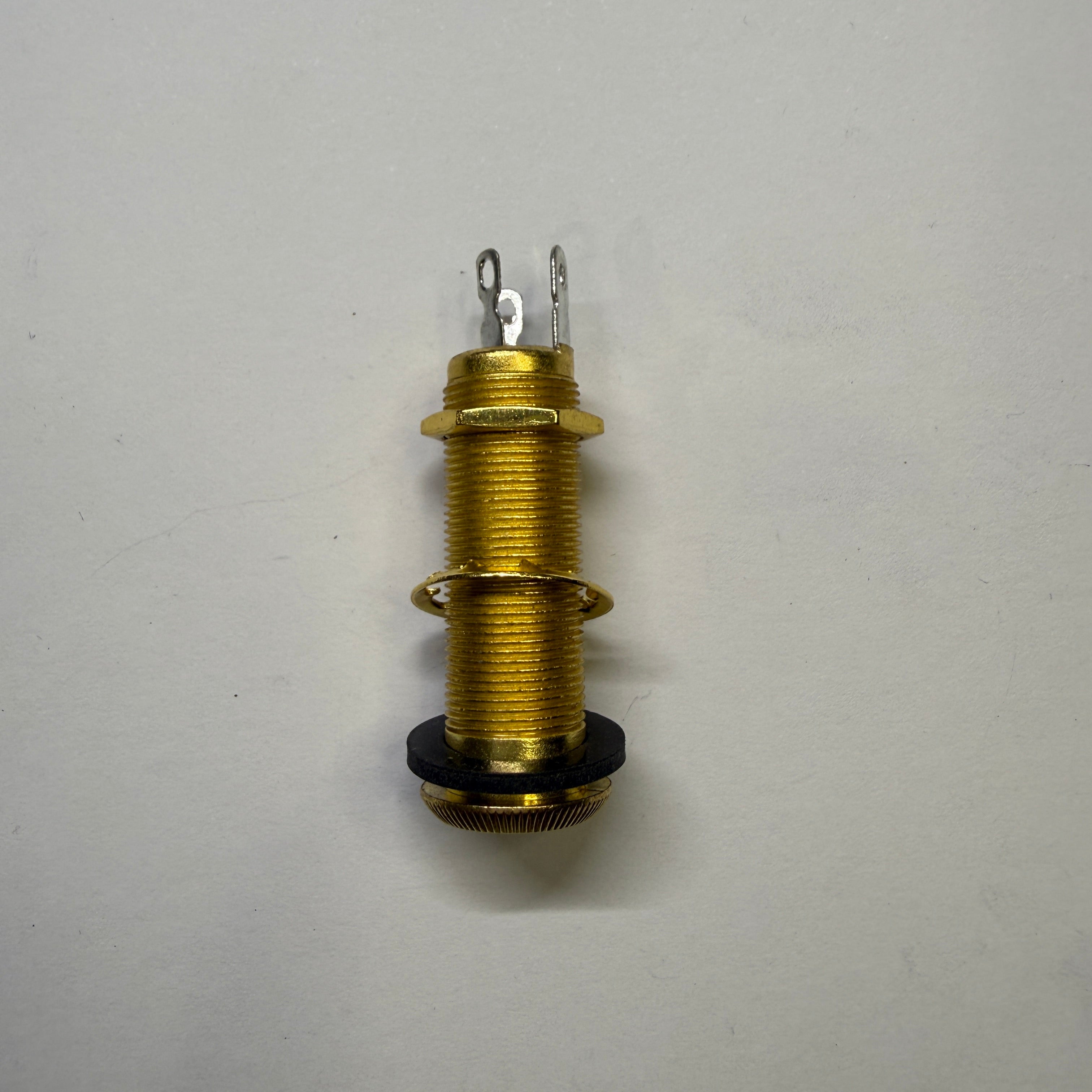 Stereo / Mono Barrel Jack Socket (6.35mm / 1/4 inch)for Electric Guitar Bass