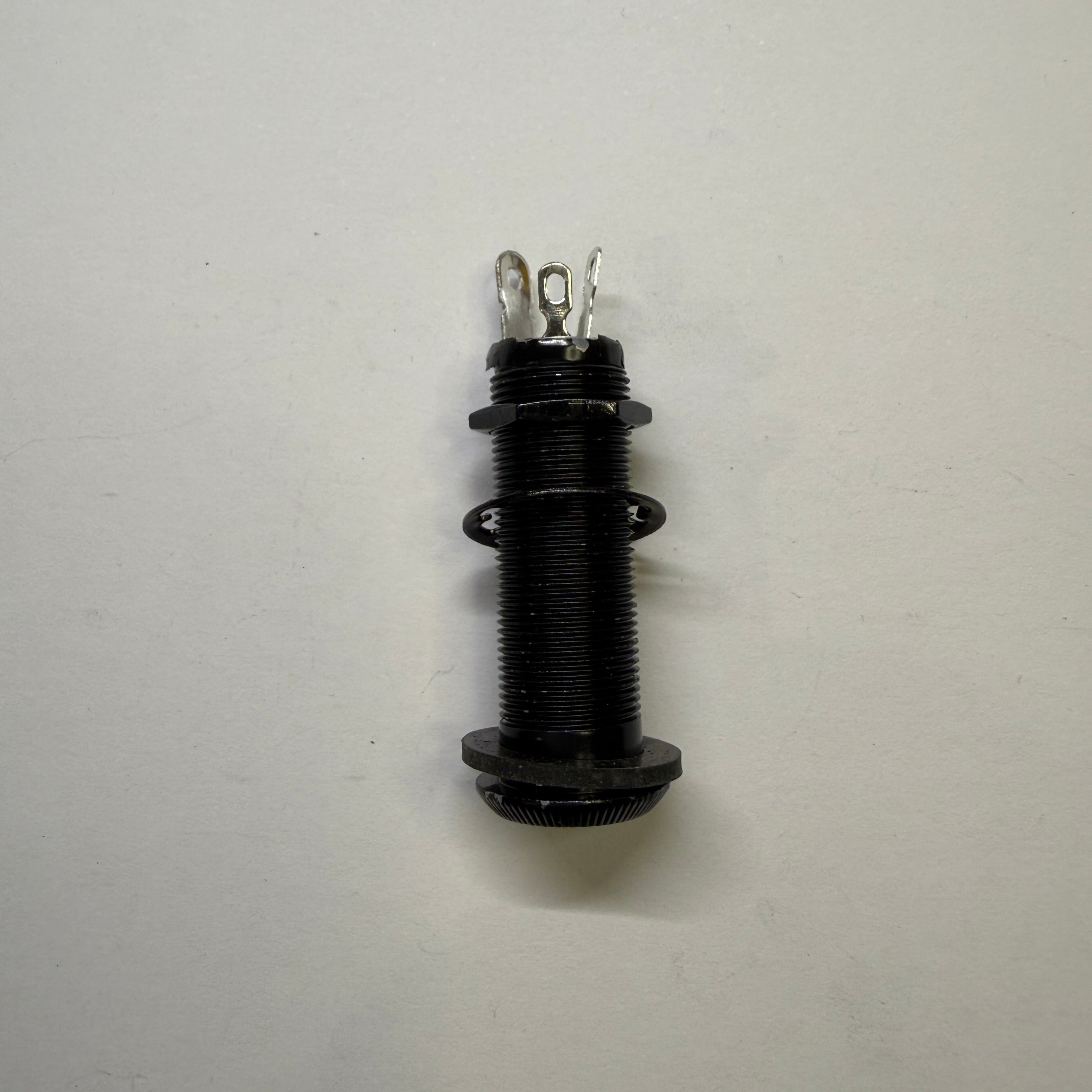 Stereo / Mono Barrel Jack Socket (6.35mm / 1/4 inch)for Electric Guitar Bass