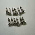 Guitar Pickguard Screw (12 pcs) Chrome / Gold / Black