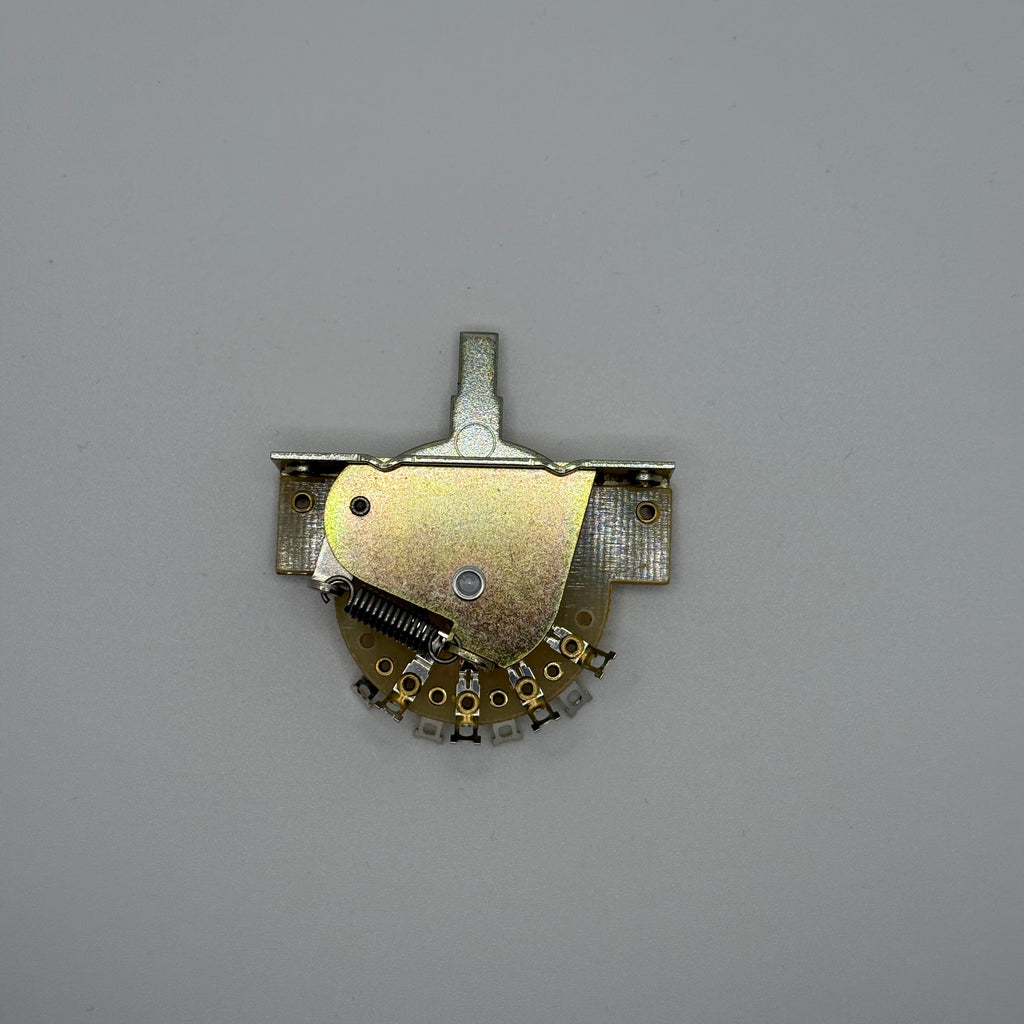 High Quality 5 Way Guitar Switch with spring (Come with 3 Tips, Cream, White and Black) for ST Style Guitar