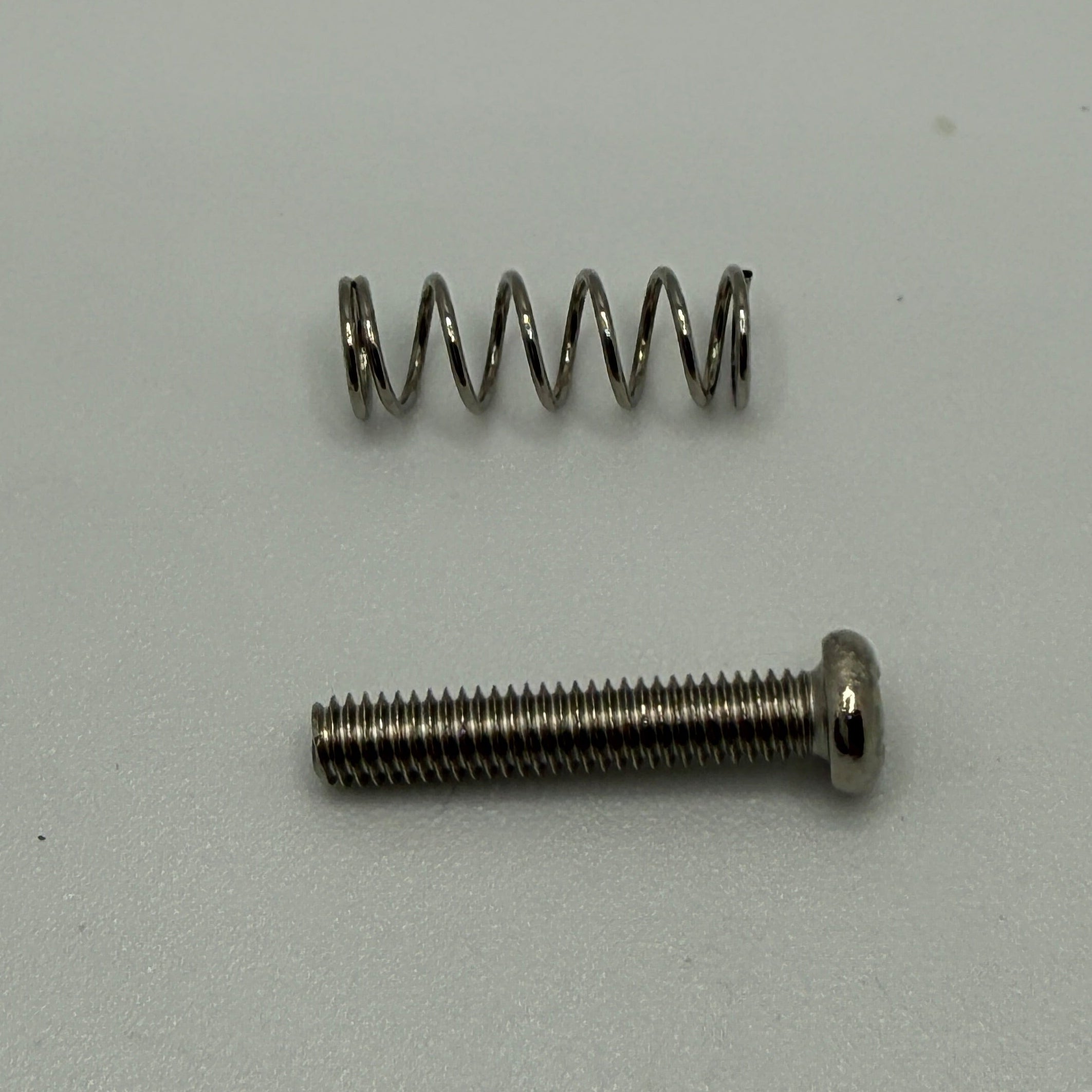 Guitar Bridge Saddle Intonation Metric M3 Screws And Springs Set (6 Screws and 6 Springs) for ST Style Guitar