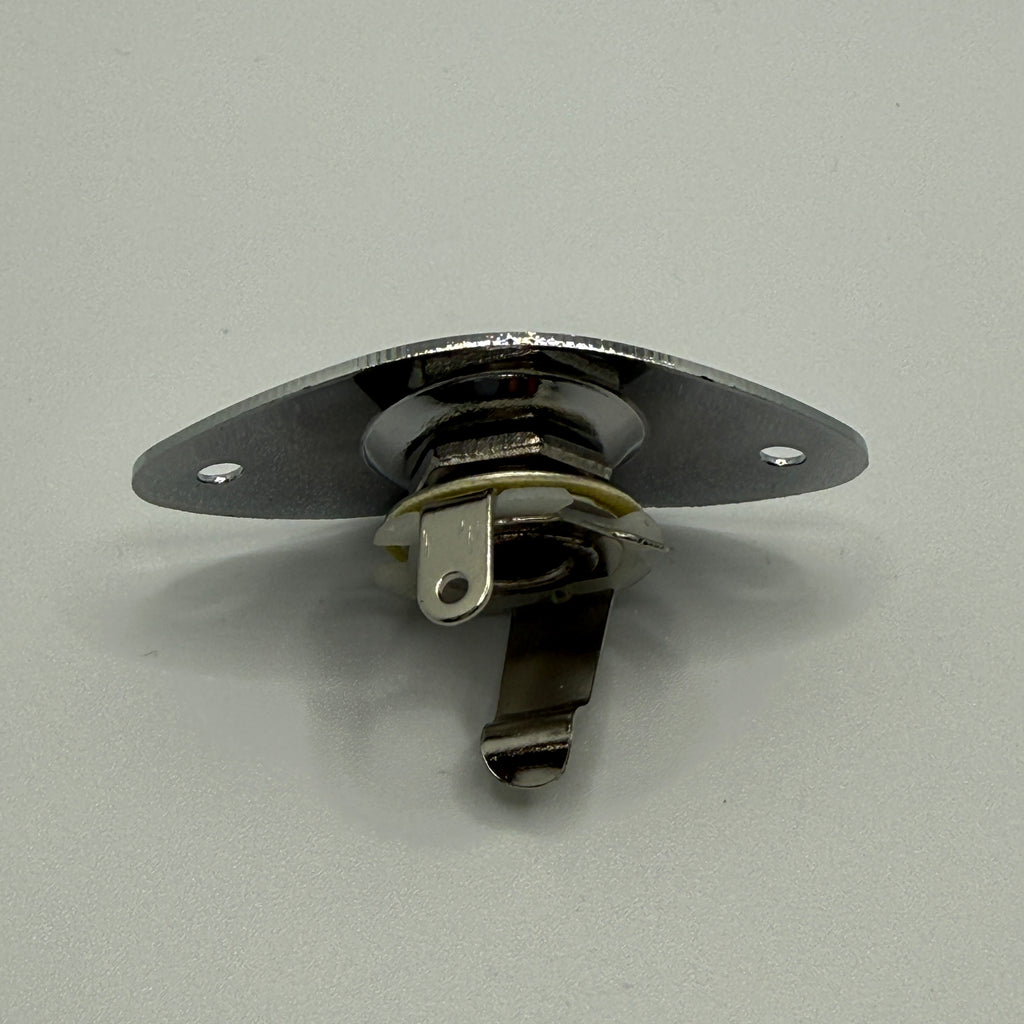 Guitar 6.35mm Output Jack Socket with Oval Cover