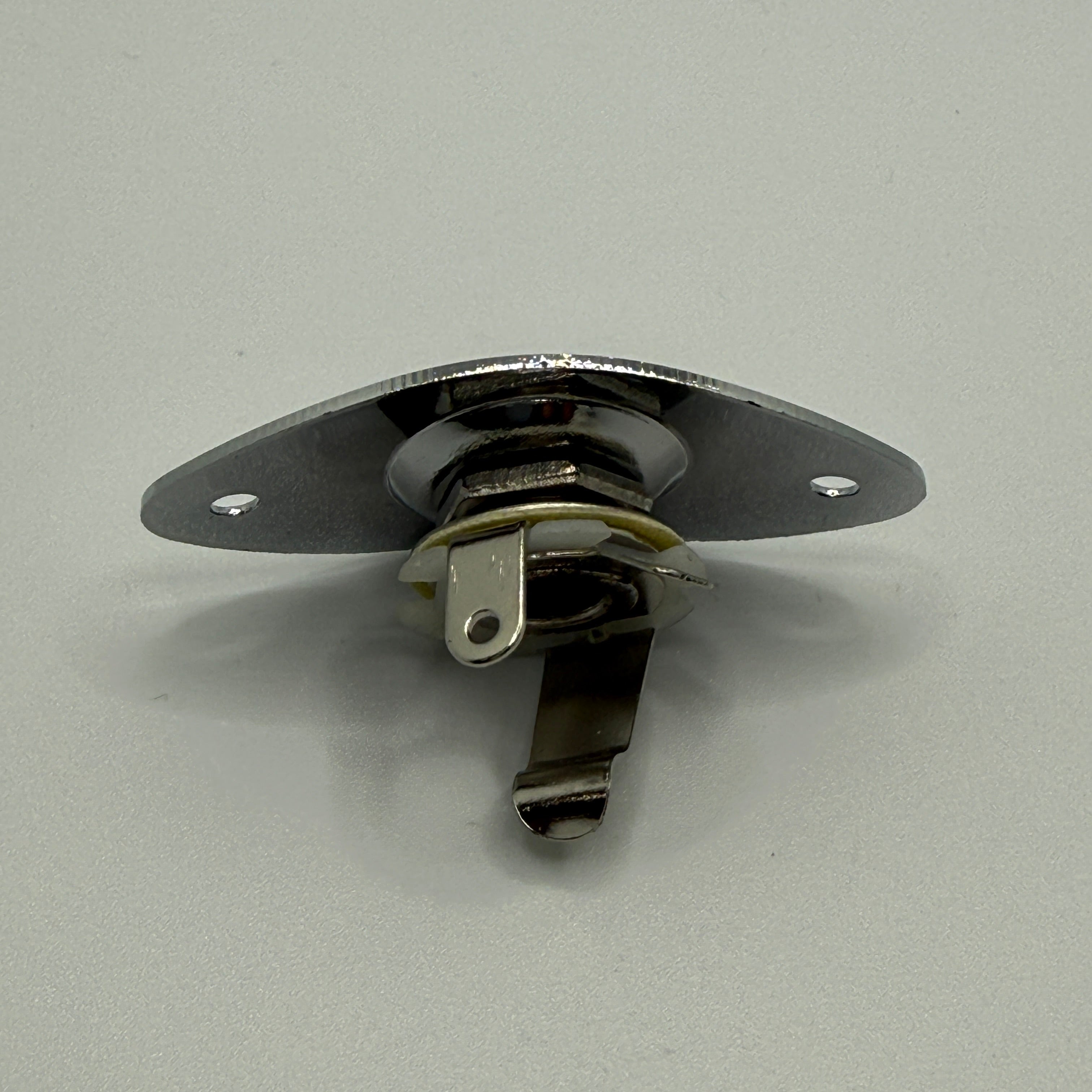 Guitar 6.35mm Output Jack Socket with Oval Cover
