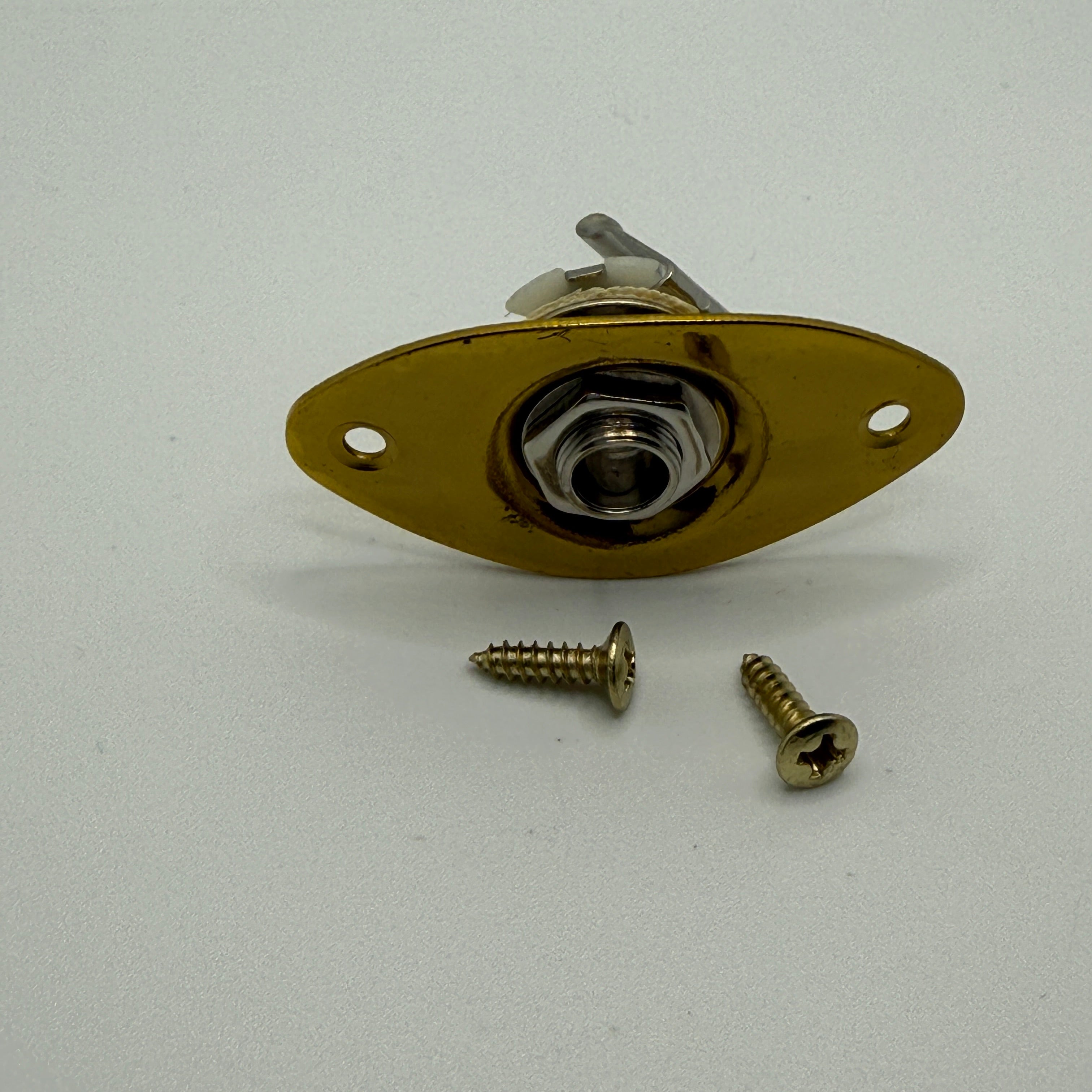 Guitar 6.35mm Output Jack Socket with Oval Cover