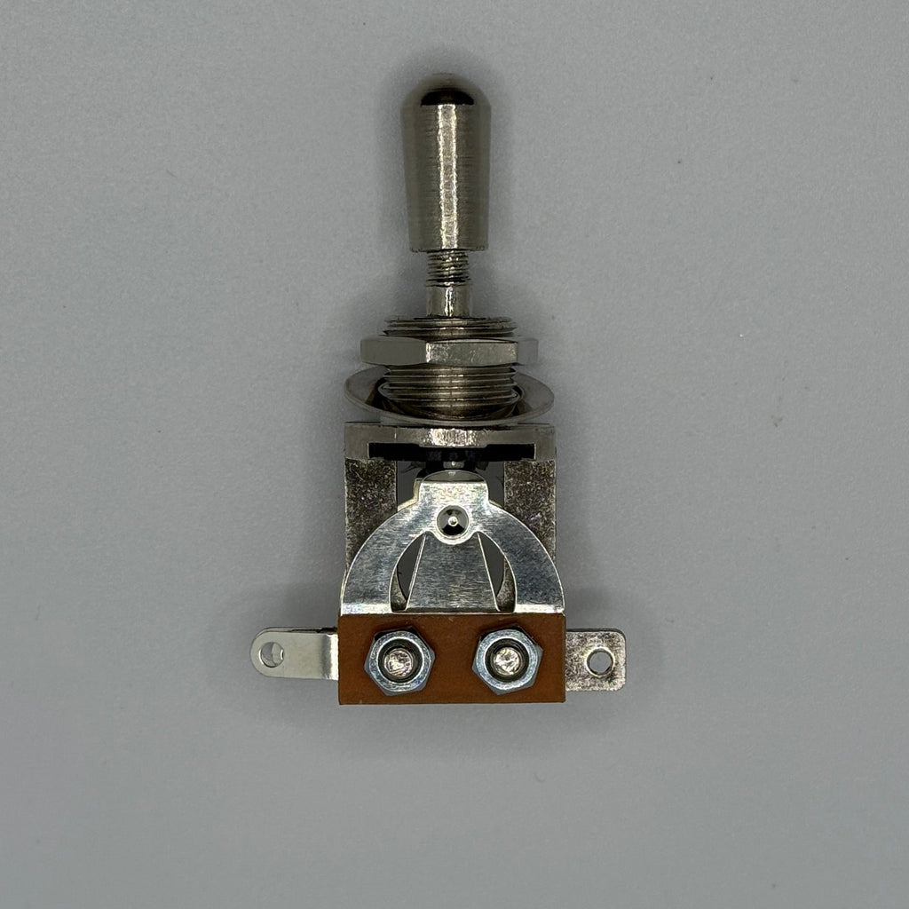 High Quality LP Style Guitar 3 Way Toggle Switch with Tip (plastic / Metal)