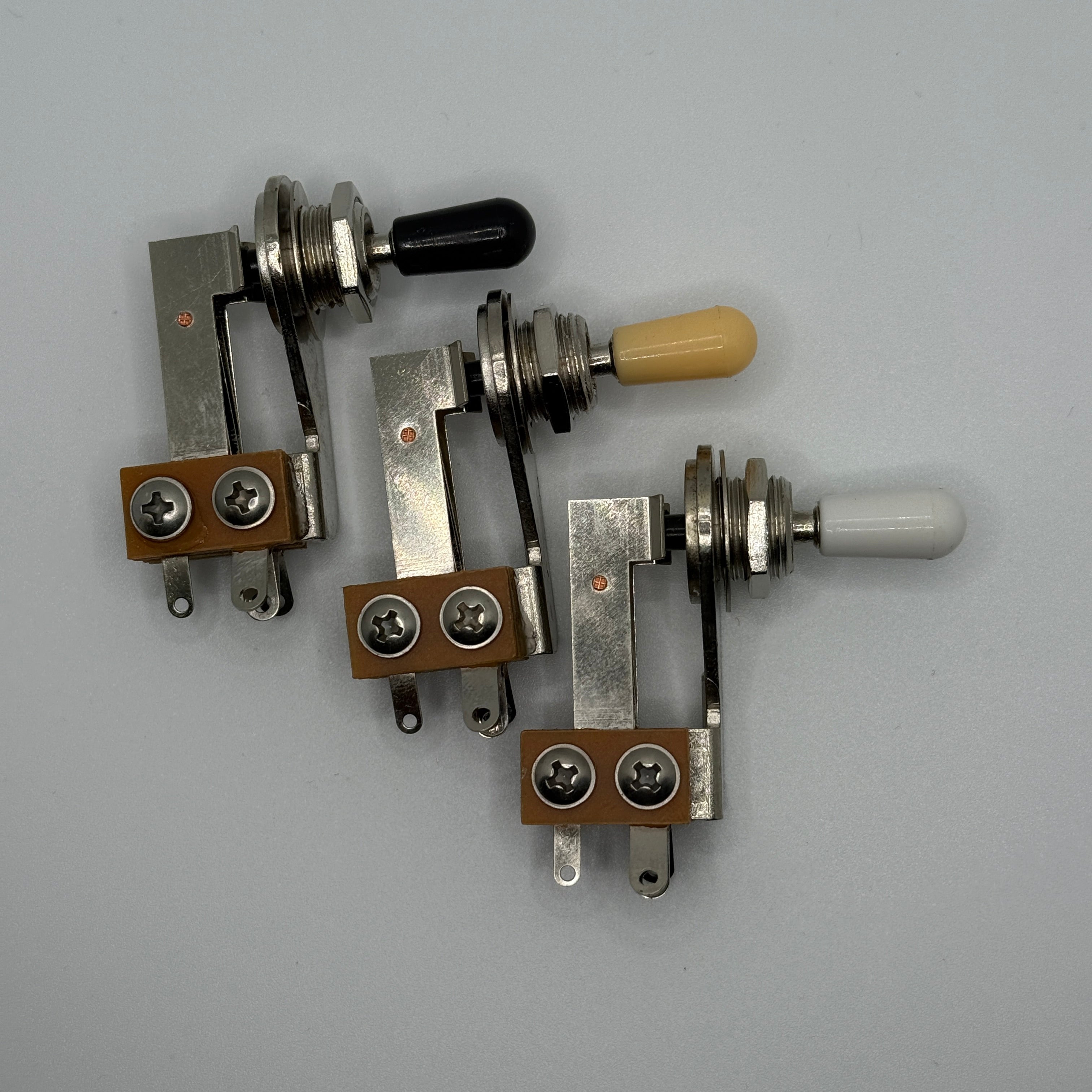 High Quality LP Style Guitar 3 Way Angled Toggle Switch with Plastic Tip