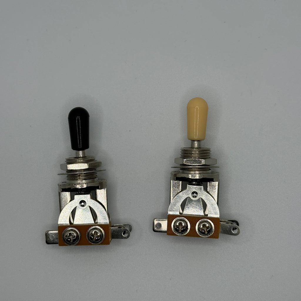 High Quality LP Style Guitar 3 Way Toggle Switch with Tip (plastic / Metal)