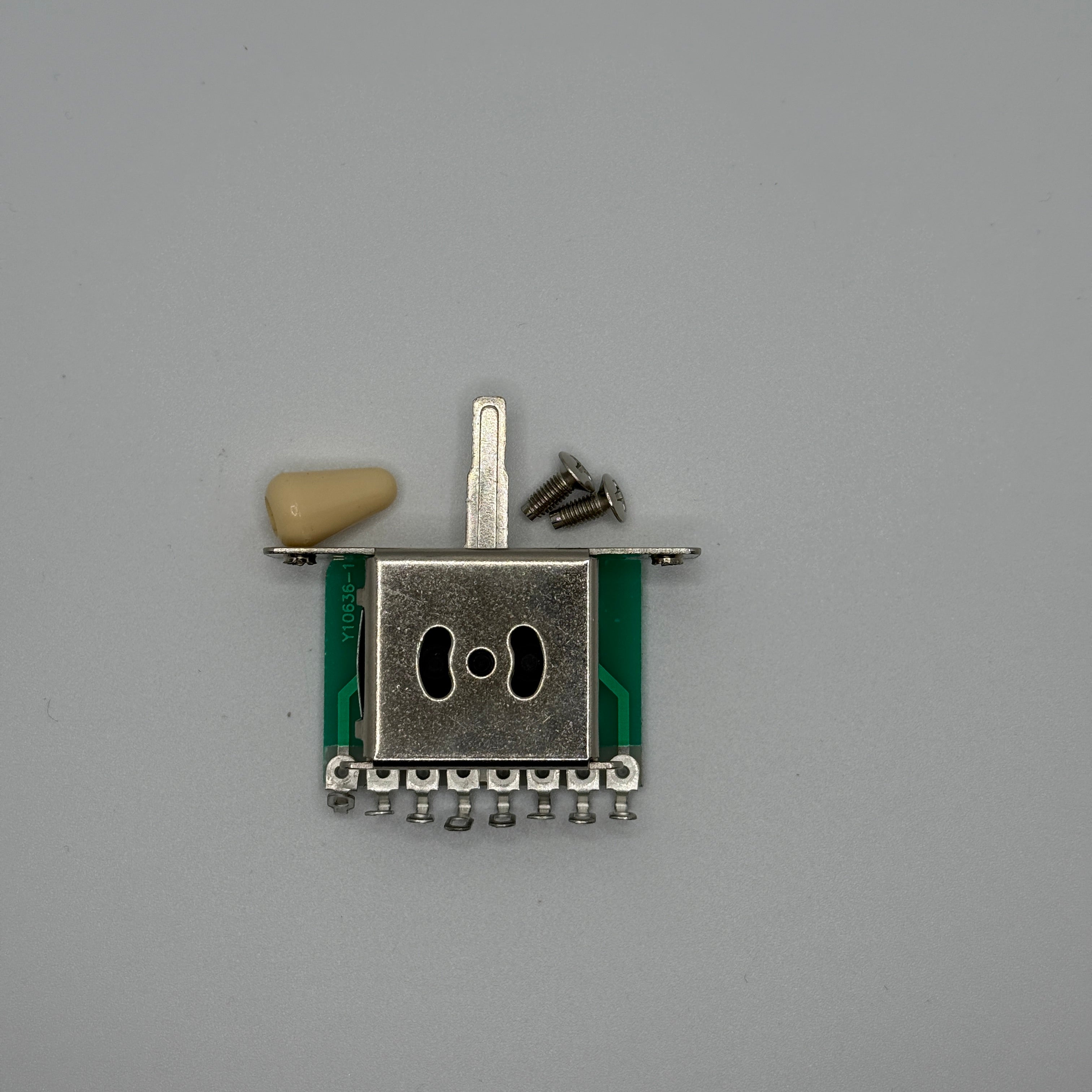 5 Way Guitar Switch (Rectangle Shape) with Tip Cream / White / Black