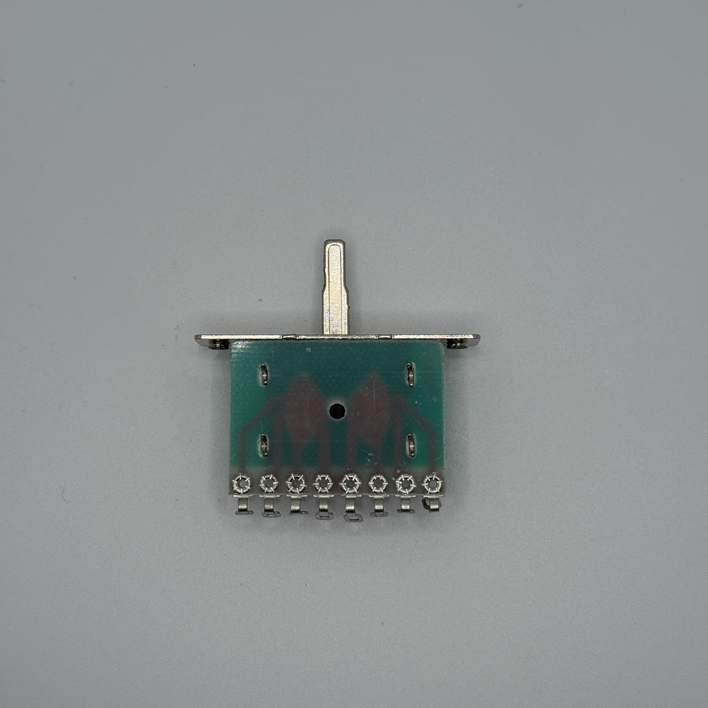 5 Way Guitar Switch (Rectangle Shape) with Tip Cream / White / Black
