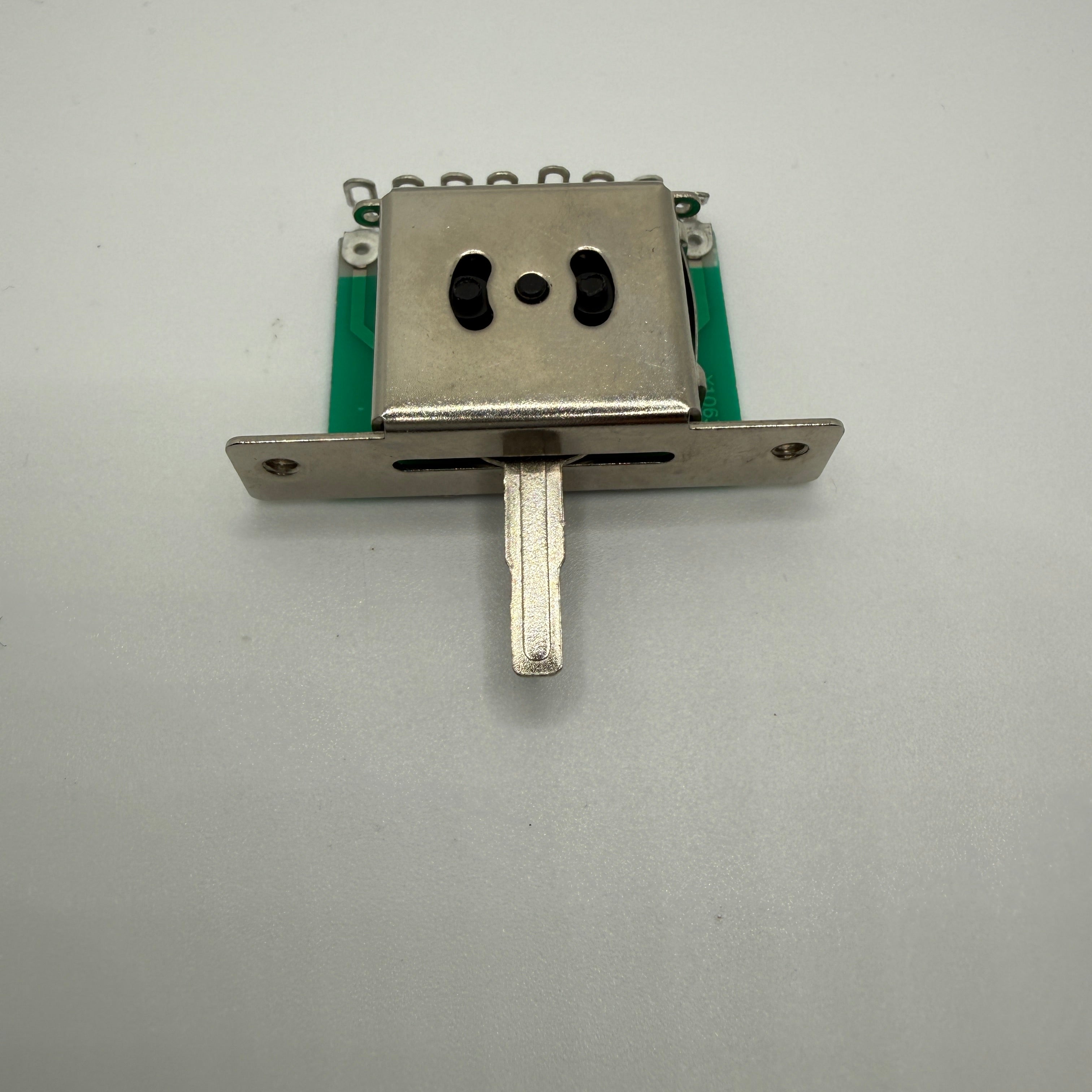 5 Way Guitar Switch (Rectangle Shape) with Tip Cream / White / Black
