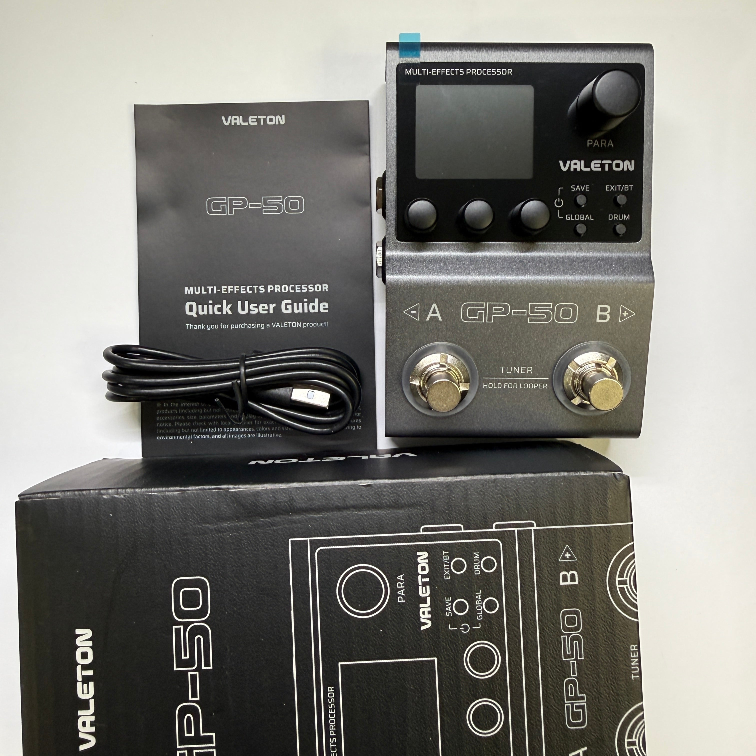 Valeton GP-50 Guitar Multi Effects Pedal (New other: unused, box opened)
