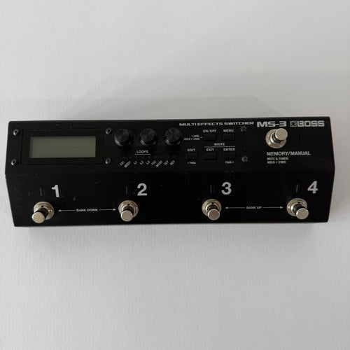 Boss MS-3 Multi Effects Switcher (Used, Good)