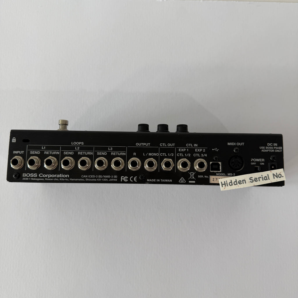 Boss MS-3 Multi Effects Switcher (Used, Good)