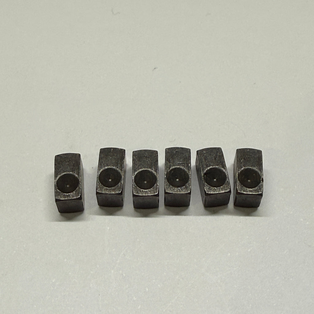 Bridge Saddle String Clamp Block Set - 6 pcs (Metal / Stainless Steel) for Floyd Rose Bridges