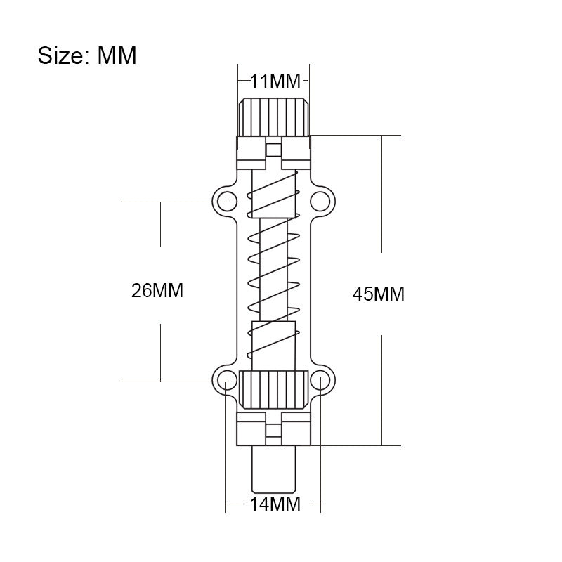 Brass Tremolo Stabilizer For Electric Guitar