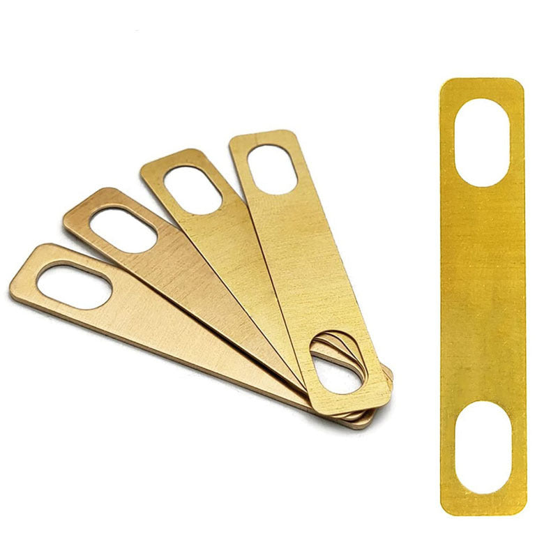 Brass Guitar Neck Shims Set (8 pcs)