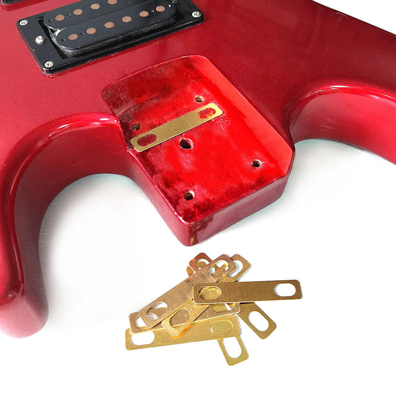 Brass Guitar Neck Shims Set (8 pcs)
